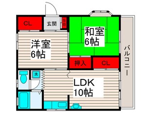 塩入荘の物件間取画像